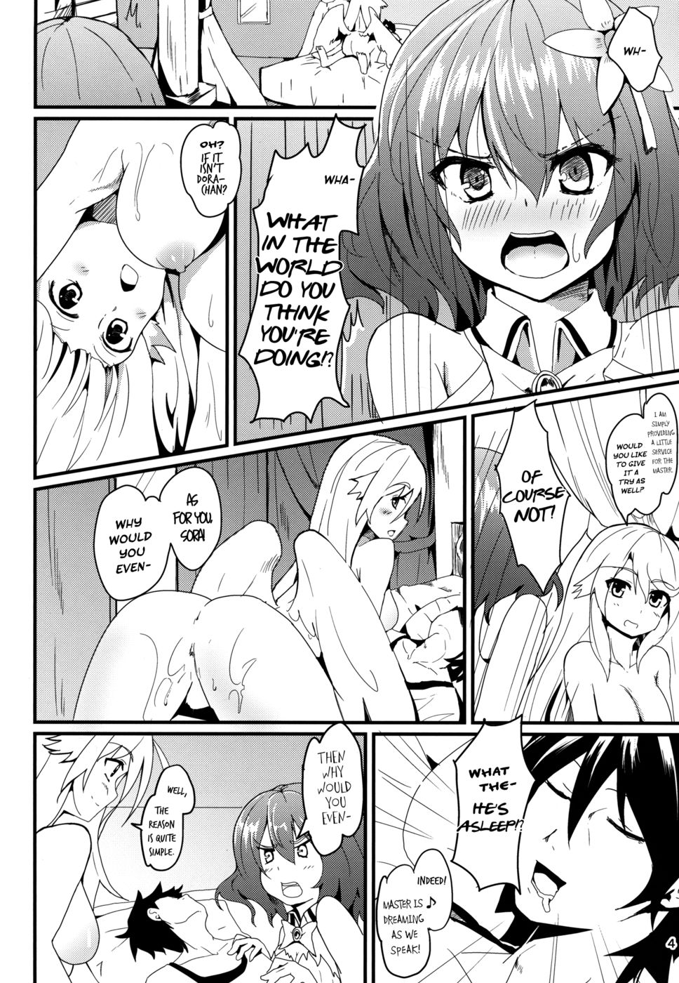 Hentai Manga Comic-Jibril and Steph's Attempt at Service!-Read-4